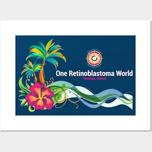 One Rb World 2024 Palm Trees, Waves, and Hibiscus Posters and Art